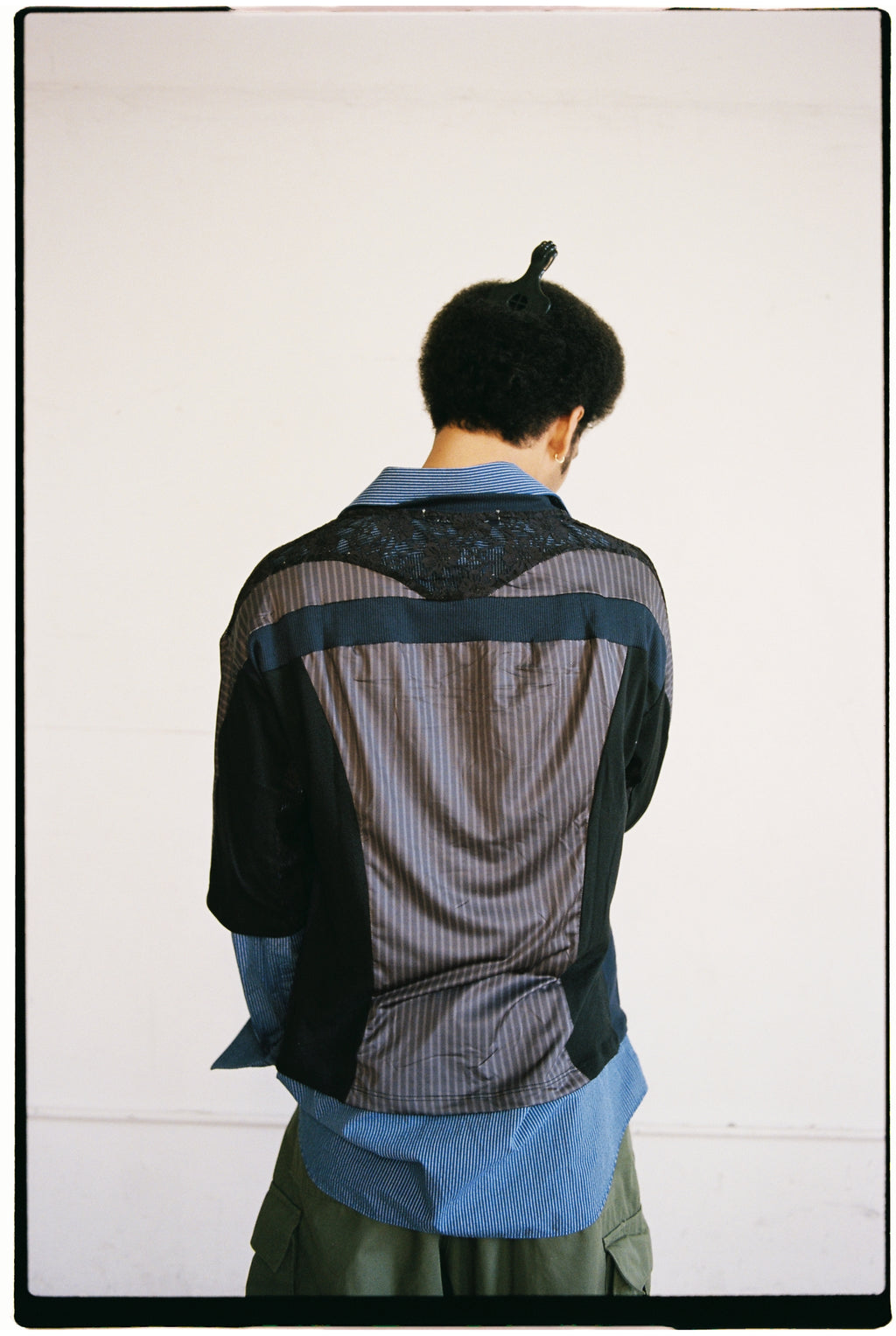 black footy jersey
