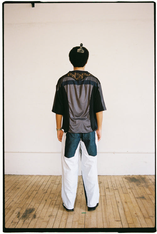 black footy jersey